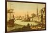 The Port of Boston-null-Framed Art Print