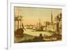 The Port of Boston-null-Framed Premium Giclee Print