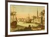 The Port of Boston-null-Framed Premium Giclee Print