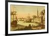 The Port of Boston-null-Framed Premium Giclee Print