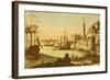 The Port of Boston-null-Framed Art Print