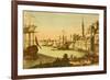 The Port of Boston-null-Framed Art Print