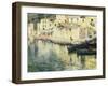 The Port of Cadaques-Eliseu Meifren i Roig-Framed Giclee Print