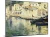 The Port of Cadaques-Eliseu Meifren i Roig-Mounted Giclee Print