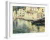 The Port of Cadaques-Meifren y Roig Eliseo-Framed Giclee Print