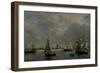 The Port of Camaret, c.1872-Eugène Boudin-Framed Giclee Print