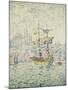 The Port of Constantinople; Le Port de Constantinople, 1907-Paul Signac-Mounted Giclee Print