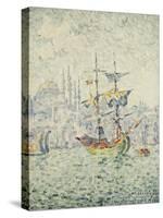 The Port of Constantinople; Le Port de Constantinople, 1907-Paul Signac-Stretched Canvas