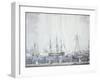 The Port of Copenaghen, 1794, Denmark 18th Century-null-Framed Giclee Print