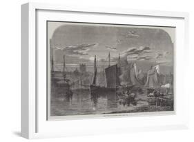 The Port of Dieppe-null-Framed Giclee Print