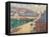 The Port of Fecamp, 1924-Gustave Loiseau-Framed Stretched Canvas