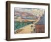 The Port of Fecamp, 1924-Gustave Loiseau-Framed Giclee Print