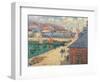 The Port of Fecamp, 1924-Gustave Loiseau-Framed Giclee Print