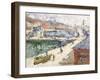 The Port of Fecamp, 1924-Gustave Loiseau-Framed Giclee Print