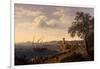 The Port of Gaeta, the Pier and the Fortress, 1790-Jacob Philipp Hackert-Framed Giclee Print