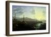 The Port of Genoa, Sea View-Claude Lorraine-Framed Giclee Print