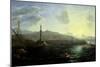 The Port of Genoa, Sea View-Claude Lorraine-Mounted Giclee Print