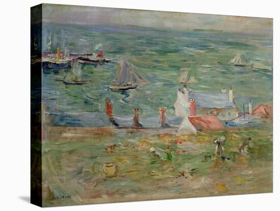 The Port of Gorey on Jersey, 1886-Berthe Morisot-Stretched Canvas