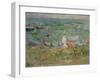 The Port of Gorey on Jersey, 1886-Berthe Morisot-Framed Giclee Print