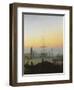 The Port of Greifswald-Caspar David Friedrich-Framed Giclee Print