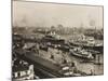 The Port of Hamburg, Germany, Pre War in the 1930s-Robert Hunt-Mounted Photographic Print