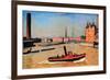 The Port of Humburg-Albert Marquet-Framed Art Print