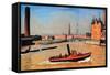 The Port of Humburg-Albert Marquet-Framed Stretched Canvas