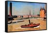 The Port of Humburg-Albert Marquet-Framed Stretched Canvas