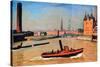 The Port of Humburg-Albert Marquet-Stretched Canvas