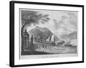 'The Port of Inverary', 1804-James Fittler-Framed Giclee Print