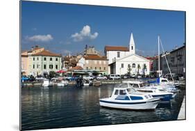 The port of Isola surrounded by the old town, Isola, Slovenia, Europe-Sergio Pitamitz-Mounted Photographic Print