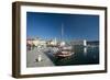 The port of Isola surrounded by the old town, Isola, Slovenia, Europe-Sergio Pitamitz-Framed Photographic Print