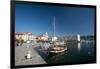 The port of Isola surrounded by the old town, Isola, Slovenia, Europe-Sergio Pitamitz-Framed Photographic Print