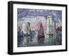 The Port of la Rochelle, c.1921-Paul Signac-Framed Giclee Print