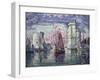 The Port of la Rochelle, c.1921-Paul Signac-Framed Giclee Print