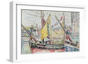 The Port of La Rochelle-Paul Signac-Framed Giclee Print