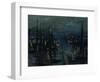 The Port of Le Havre, Night Effect-Claude Monet-Framed Giclee Print