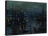 The Port of Le Havre, Night Effect-Claude Monet-Stretched Canvas