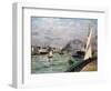The Port of Le Havre, Normandy, 1905-Maxime Emile Louis Maufra-Framed Giclee Print