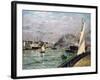 The Port of Le Havre, Normandy, 1905-Maxime Emile Louis Maufra-Framed Giclee Print