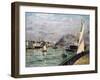 The Port of Le Havre, Normandy, 1905-Maxime Emile Louis Maufra-Framed Giclee Print