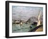 The Port of Le Havre, Normandy, 1905-Maxime Emile Louis Maufra-Framed Giclee Print