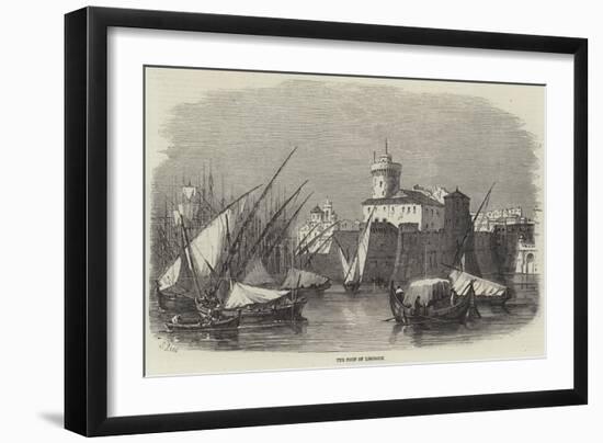 The Port of Leghorn-Samuel Read-Framed Giclee Print