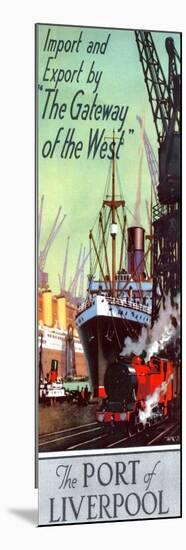 "The Port Of Liverpool" Advertising Brochure, C1925-Port of Liverpool-Mounted Premium Giclee Print