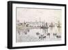 The Port of Lomalo, Brittany, 1922-Paul Signac-Framed Giclee Print