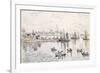 The Port of Lomalo, Brittany, 1922-Paul Signac-Framed Giclee Print