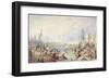 The Port of London-J M W Turner-Framed Giclee Print