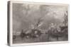 The Port of London-Samuel Bough-Stretched Canvas