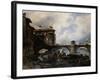 The Port of Lyon, 1830-Louis Etienne Watelet-Framed Giclee Print