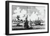 The Port of Macao, Engraving from Embassy from East-India Company of United Provinces-Johannes Nieuhoff-Framed Giclee Print